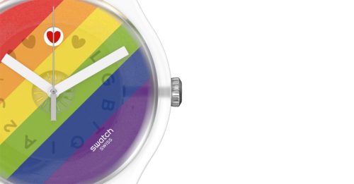 内政部：与彩虹颜色无关 充公Swatch表印有“LGBTQ”
