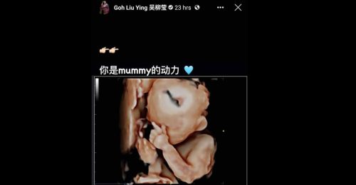 ◤羽球◢發布復中胎兒第一圖  吳柳瑩冀孩子承母業