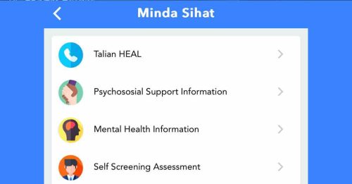 MySJ添“心理健康”功能 让人民自助进行筛查