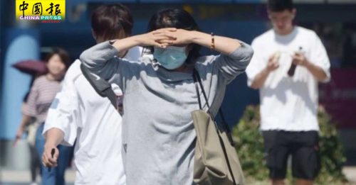 上海逾百年来最热五月天  体感温度飙40℃