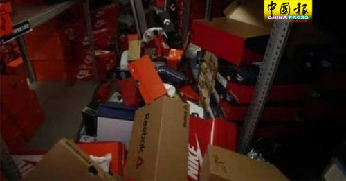窃贼狂偷200只球鞋  店家损失近6万