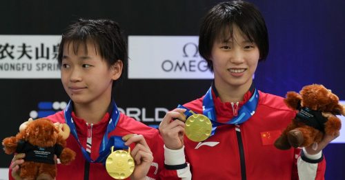 ◤跳水世界杯◢10公尺跳台丽拉排第9  全红婵赢了陈芋汐