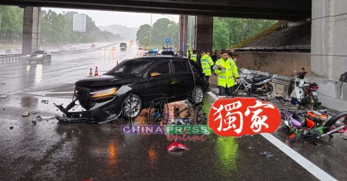 ◤骑士避雨如保龄球被碾死◢ 司机醉驾 害死3人【内附音频】