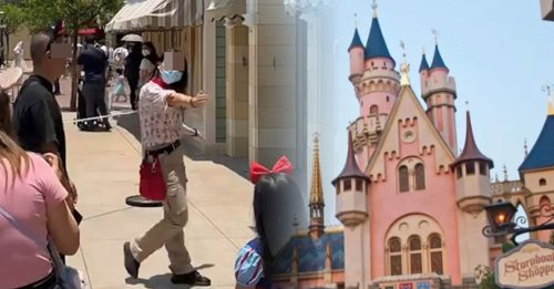 中国游客插队被劝阻 扬言200万 收购迪士尼乐园