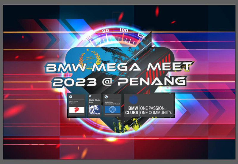 新国宝马车队槟大桥撒野 Jocelyn在里面