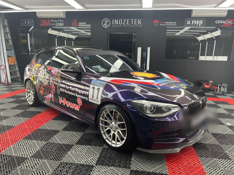 新国宝马车队槟大桥撒野 Jocelyn在里面