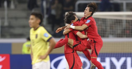 ◤U20世界杯◢驱“厄”运气走“冈”国  韩国乌拉圭晋8强