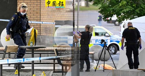 瑞典商场爆枪击  1死3伤 2嫌落网