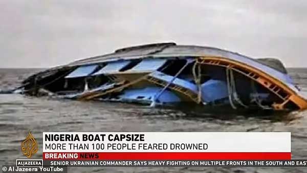 boat Nigeria 尼日利亚 沉船