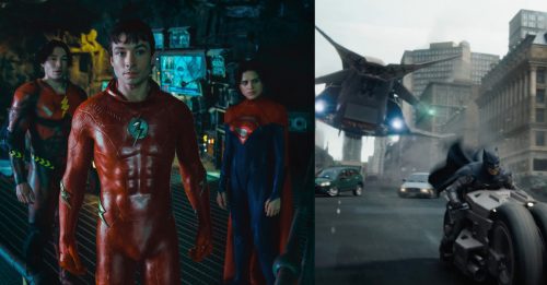 ◤看电影◢ 《闪电侠》打破时空秩序   两代蝙蝠侠披战袍回归