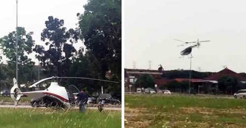 民航管理局证实 N99UR型号直升机 载学生上学