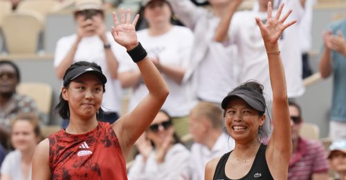 ◤法国网球公开赛◢中国球迷表达谢意 尊称谢淑薇老师