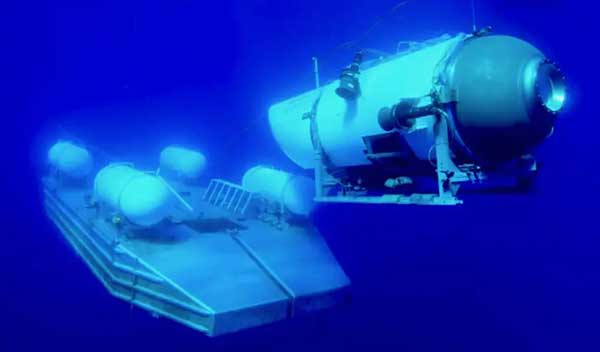 titanic tour submersible 铁达尼号 亿万富豪