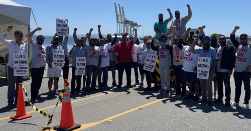 加国港口逾7000工人罢工 恐影响全球货运