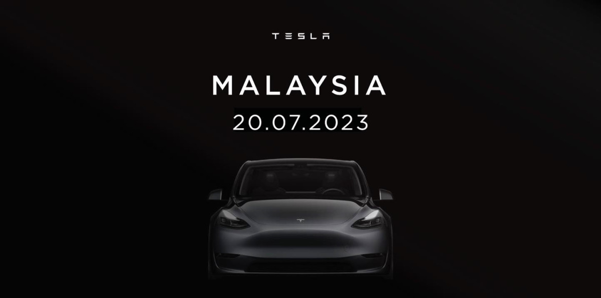 本月20日 Tesla正式登陆大马！