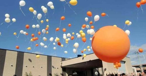 日本社會超老齡化 驚現氣球葬禮
