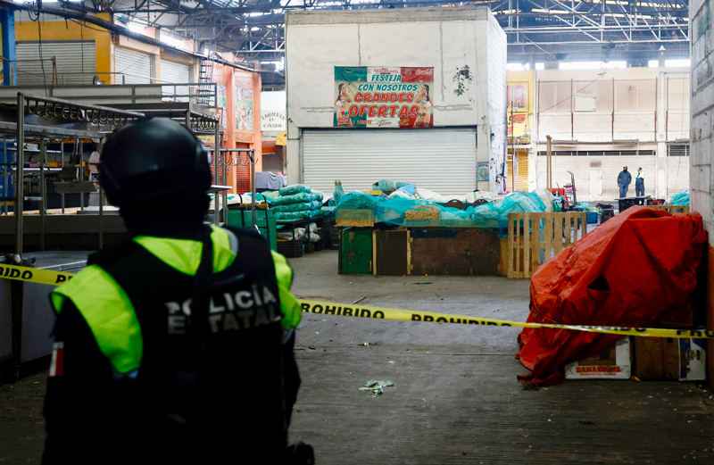 墨西哥批发市场 疑遭纵火 酿9死