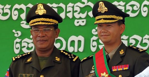 柬埔寨洪爷：长子月内成首相