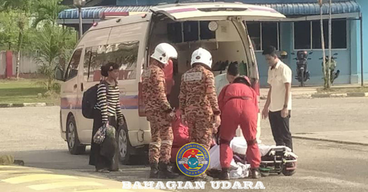 直升机抵达话望生消拯局。