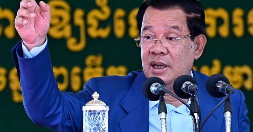 柬埔寨首相洪森宣布辭職