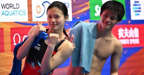 ◤世界游泳锦标赛◢中国跳水队12金完赛 男10公尺跳台金牌归澳洲