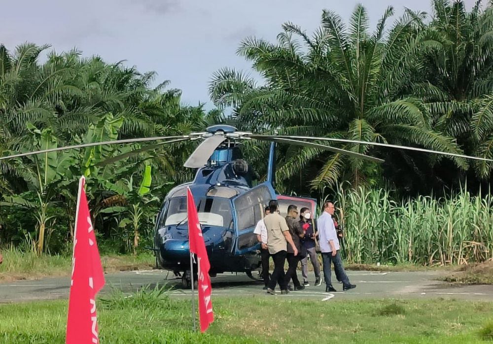 ◤6州选举◢ 沙努西呛安华：“有坐直升机来这里过节吗？”