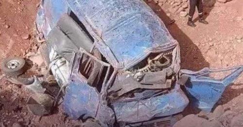 摩洛哥小巴墜崖 24人喪生