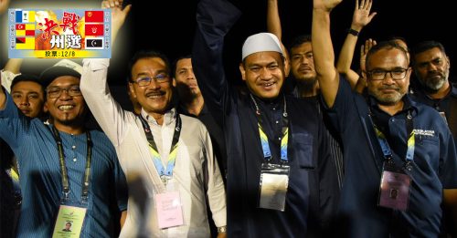◤6州选举◢ 槟绿潮逐渐强大 马来政党赢21席 过半