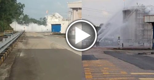 巴西古当工厂泄漏化学物质 附近地区受空污 散发异味