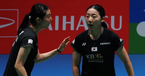 ◤澳洲羽球公开赛◢  决战韩强档   中国年轻女双冀一黑到底