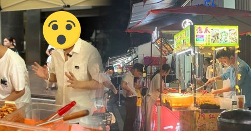 TVB小生遇疫情餐厅结业 街头摆摊卖鸡脚