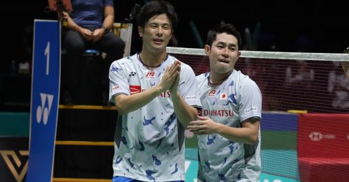 ◤澳洲羽球公开赛◢台湾组合双重失意  日韩男双争夺冠军