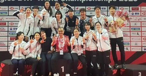 ◤世界羽球锦标赛◢  夺3金1铜创历史   韩国载誉而归