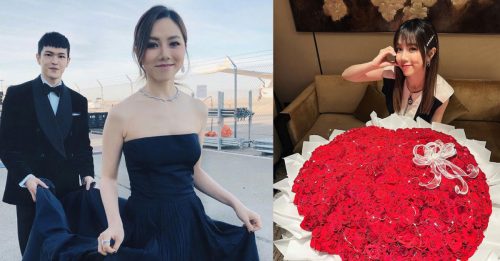 鄧紫棋生日收巨型玫瑰花束　網猜男友想求婚