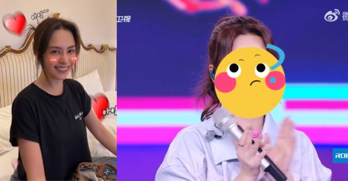 阿娇上节目现双下巴   网友：又肥了？