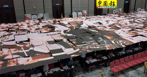 2機構250代表參與  國慶人海拼圖 創紀錄
