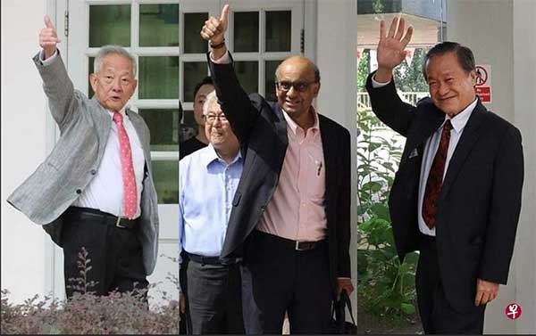 singapore 狮城总统选举 三角战 新加坡