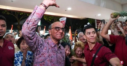 ◤新加坡总统选举◢尚达曼高票当选 914就职