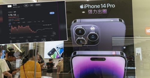 中国iPhone禁令延烧 苹果连跌两天 市值蒸发9354亿