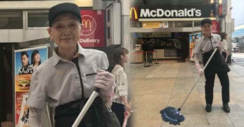 日本麦当劳最年长女员工 健康秘诀：工作