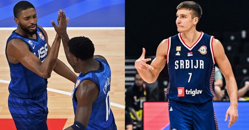 ◤男篮世界杯◢ 美国 塞尔维亚杀入4强