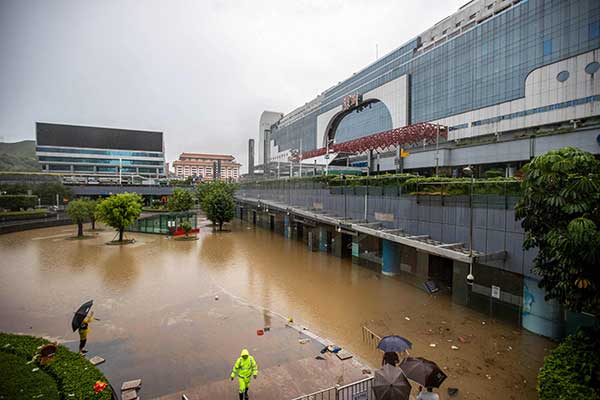 CHINA WEATHER 暴雨 气象台