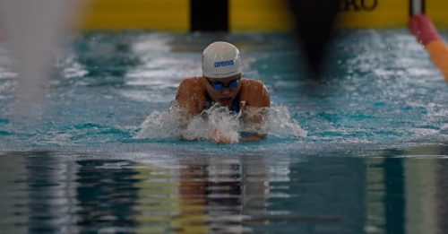 ◤2022杭州亚运◢ 彭靖恩游进女子100公尺蛙泳决赛