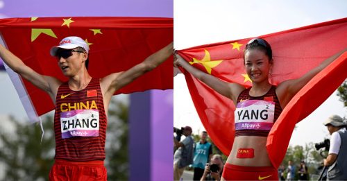 ◤2022杭州亞運◢競走打開田徑金庫  中國男女攬金銀