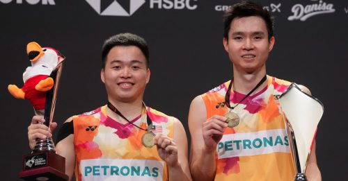 ◤丹麦羽球公开赛◢2局挫印尼组合 峰译首夺公开赛冠军