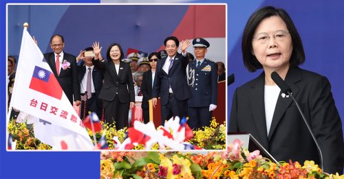 ◤台湾双十节◢ 蔡英文任内最后演说 维持现状 两岸和平关键