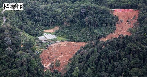 ◤峇冬加里露营地土崩报告◢ 事发前一周 附近测获单日最高雨量