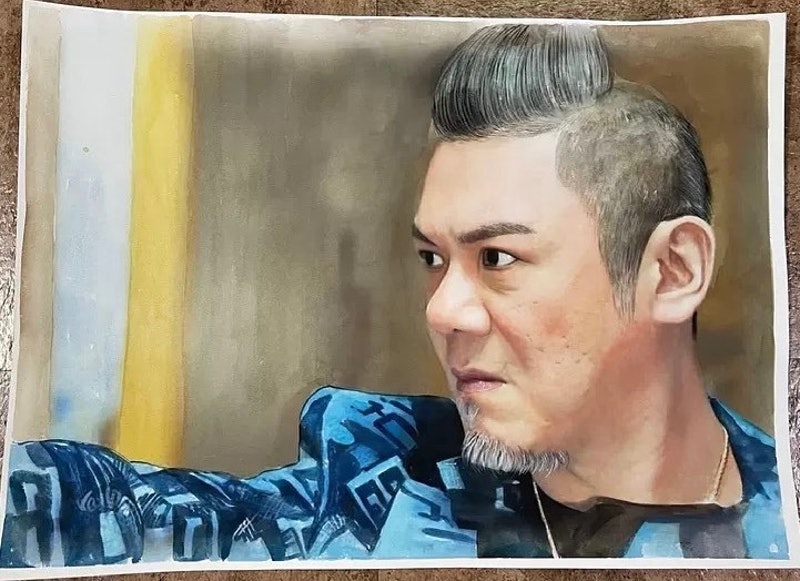 现年53岁的彭皓锋有御用恶人之称。