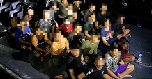 试图偷度前往印尼 30非法入境者被拦截