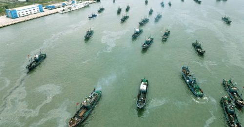 中国渔船过度非法捕捞 海洋资源面临枯竭危机